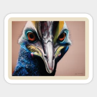 cassowary Sticker